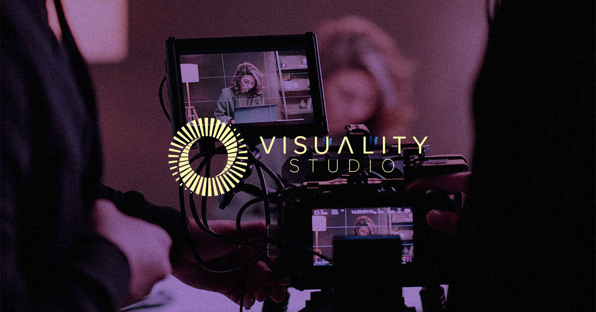 Kamera i monitor podglądowy na planie filmowym Visuality Studio